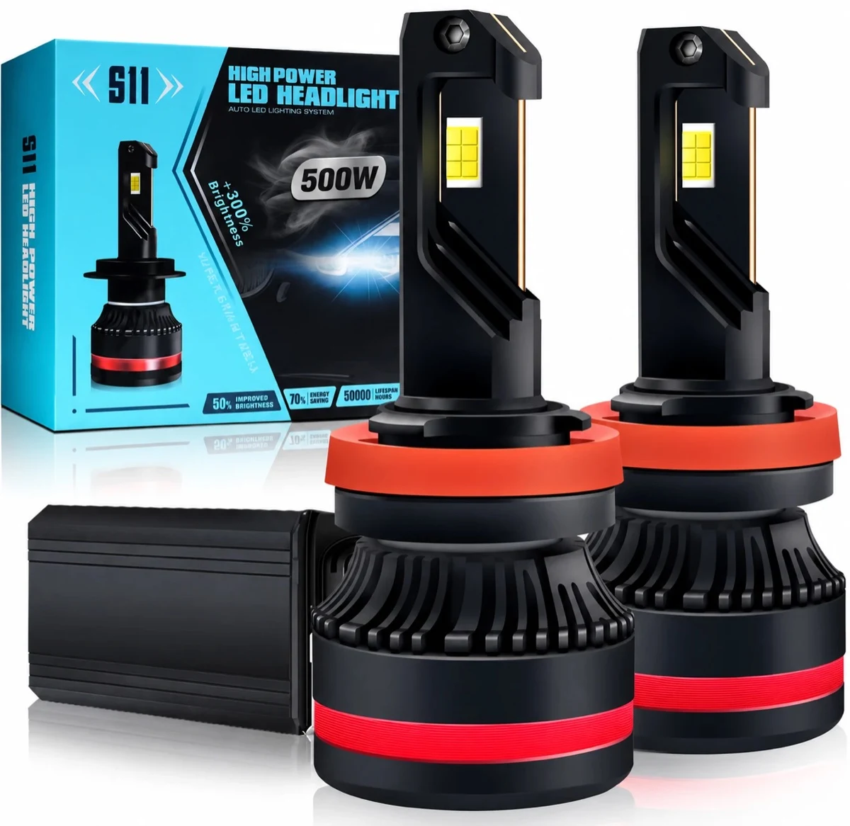 La paire de LED S11 et sa boîte